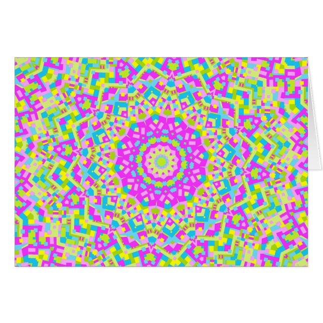 Farbiges Kaleidoskop 08 (Vorderseite (Horizontal))