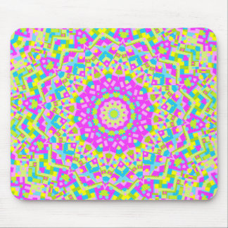 Farbiges Kaleidoskop 08 Mousepad