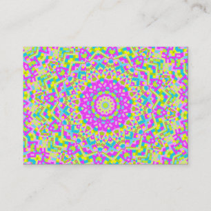 Farbiges Kaleidoskop 08 Visitenkarte