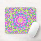 Farbiges Kaleidoskop 09 Mousepad (Mit Mouse)