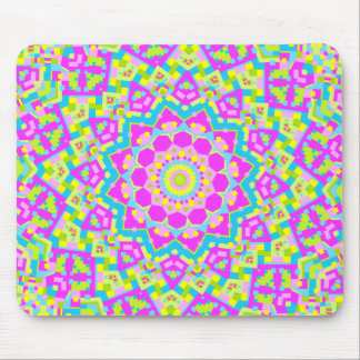 Farbiges Kaleidoskop 09 Mousepad