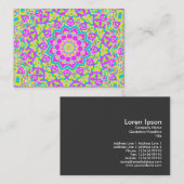 Farbiges Kaleidoskop 09 Visitenkarte (Vorne/Hinten)