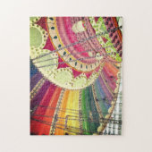 Farbiges Karussell Puzzle (Vertikal)