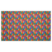 Farbiges Katzen Muster Stoff (Fat Quarter (45,7 x 55,9 cm))