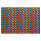 Farbiges Katzen Muster Stoff (Yard (91,4 cm))