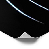 Farbiges Katzendesign Poster (Ecke)