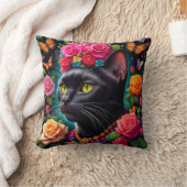 Farbiges Katzenkissen! Kissen (Decke)