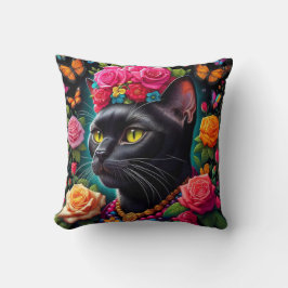 Farbiges Katzenkissen! Kissen