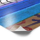 Farbiges Klavier Fotodruck (Ecke)