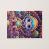 Farbiges kleines Niedliches ET Puzzle (Horizontal)