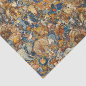 "Farbiges Königreich" Seidenpapier (Ausschnitt)