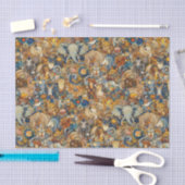 "Farbiges Königreich" Seidenpapier (Handwerk)