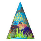 Farbiges Korallenriff von Ningaloo Partyhütchen (Vorderseite)