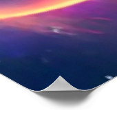 Farbiges, kosmisch-goddess-Rebirth-Poster Poster (Ecke)