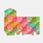 Farbiges Kristallglas-Muster Geschenkschachtel (Ungefaltet)