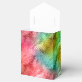 Farbiges Kristallglas-Muster Geschenkschachtel (Geöffnet)