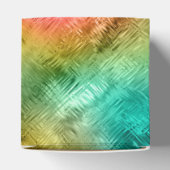 Farbiges Kristallglas-Muster Geschenkschachtel (Oben)