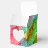 Farbiges Kristallglas-Muster Geschenkschachtel (Geöffnet)