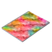 Farbiges Kristallglas-Muster Notizblock (Linke Seite)
