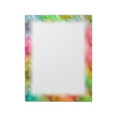 Farbiges Kristallglas-Muster Notizblock (Rotiert)