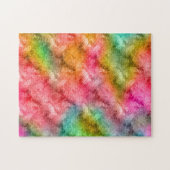 Farbiges Kristallglas-Muster Puzzle (Horizontal)