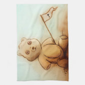 Farbiges Küchentuch - Teddy (Vertikal)