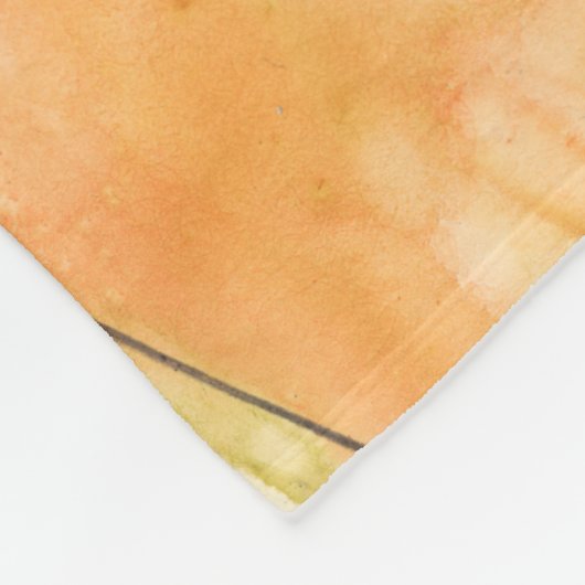 Farbiges Kuhdesign Fleecedecke (Ecke)