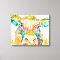 Farbiges Kuhdesign