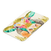 Farbiges Kuhdesign Magnet (Linke Seite)