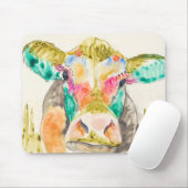 Farbiges Kuhdesign Mousepad (Mit Mouse)