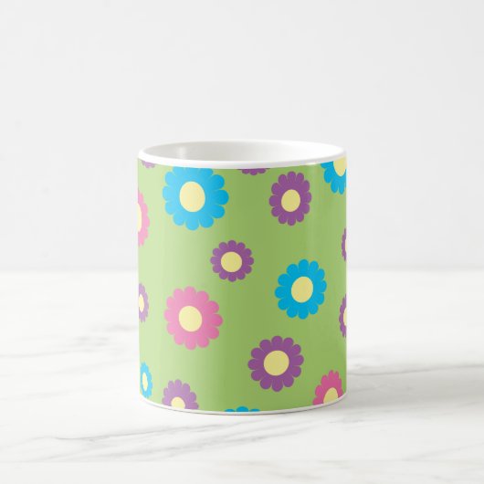 Farbiges Kunstmuster Kaffeetasse (Mittel)