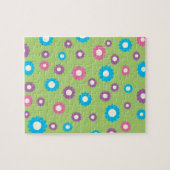 Farbiges Kunstmuster Puzzle (Horizontal)
