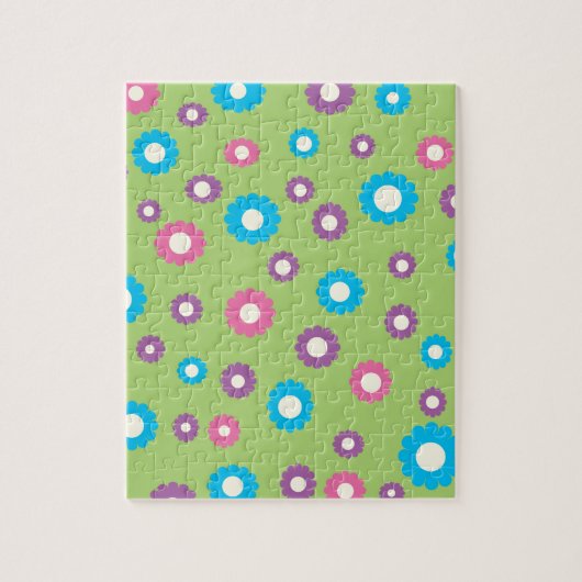 Farbiges Kunstmuster Puzzle (Vertikal)