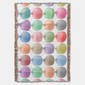 Farbiges Kürbismuster Decke (Vorderseite Vertikal)