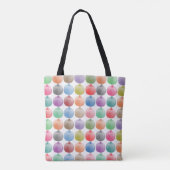Farbiges Kürbismuster Tasche (Rückseite)