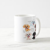 Farbiges Labrador Retriever Puppy Pack, Niedlicher Kaffeetasse (VorderseiteRechts)