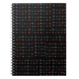 Farbiges Lächeln Notizblock