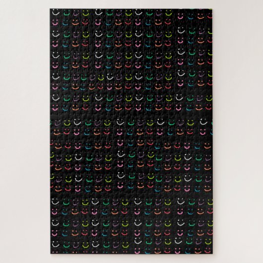 Farbiges Lächeln Puzzle (Vertikal)