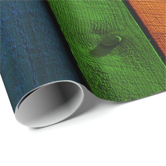 Farbiges lackiertes Holz Geschenkpapier (Rolleneckpunkt)