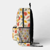 Farbiges Leaf Fall Pattern Bedruckter Rucksack (Rechts)