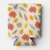 Farbiges Leaf Fall Pattern Dosenkühler (Vorderseite)