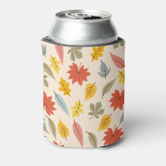 Farbiges Leaf Fall Pattern Dosenkühler (Kanne Rückseite)