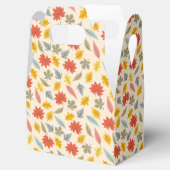 Farbiges Leaf Fall Pattern Geschenkschachtel (Geöffnet)