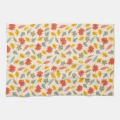 Farbiges Leaf Fall Pattern Geschirrtuch (Horizontal)