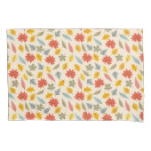 Farbiges Leaf Fall Pattern Kissenbezug (Vorderseite)