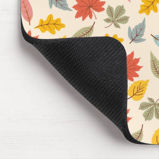Farbiges Leaf Fall Pattern Mousepad (Ecke)