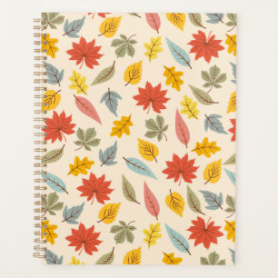 Farbiges Leaf Fall Pattern Planer