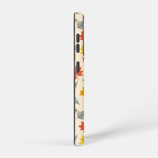 Farbiges Leaf Fall Pattern Samsung Galaxy Hülle (Rechte Seite)