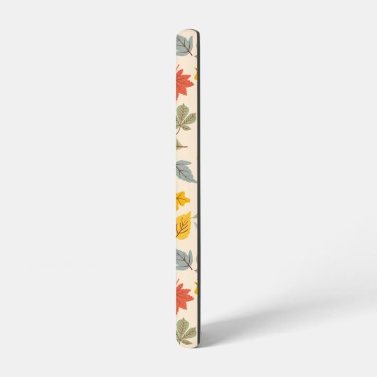 Farbiges Leaf Fall Pattern Samsung Galaxy Hülle (Linke Seite)