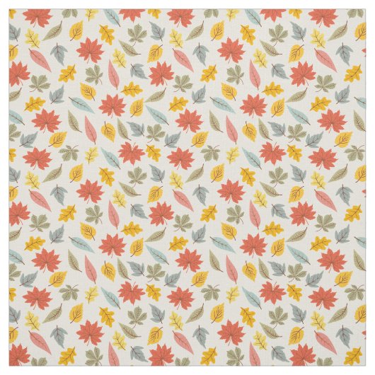 Farbiges Leaf Fall Pattern Stoff (Muster)